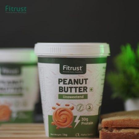 Unsweetened peanut butter 